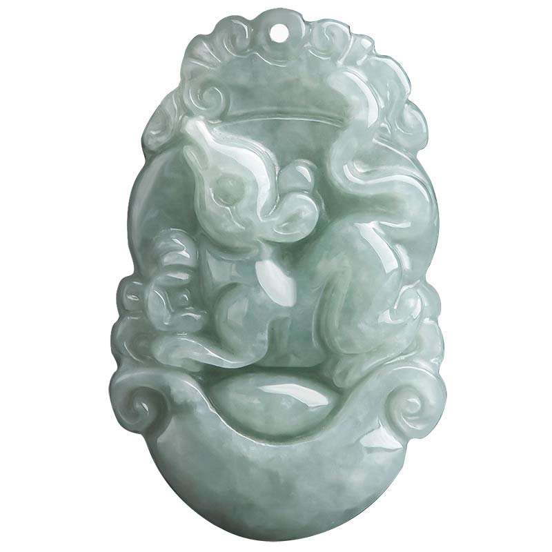 Collier avec pendentif en jade naturel et Buddha Stones représentant les 12 signes du zodiaque chinois - image 6