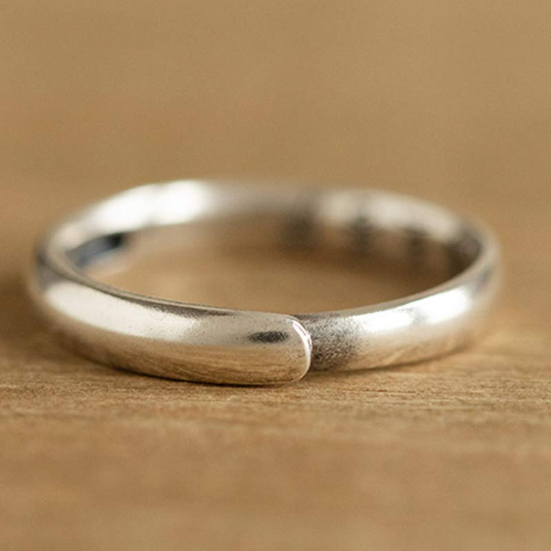 Bague couple en argent sterling 925 Buddha Stones et bénédiction du zodiaque chinois - image 7