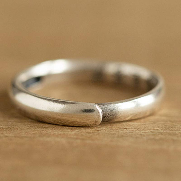 Bague couple en argent sterling 925 Buddha Stones et bénédiction du zodiaque chinois - image 7