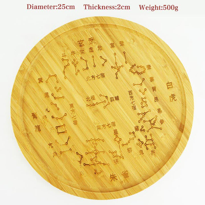 Carte Feng Shui Bambou Bagua Carte Harmonie Énergie