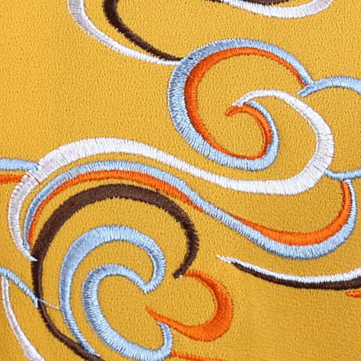 Ensemble de vêtements unisexe avec broderie de Buddha Stones et nuages ​​de bon augure, méditation, prière, spirituel, zen, tai-chi, qigong - image 13