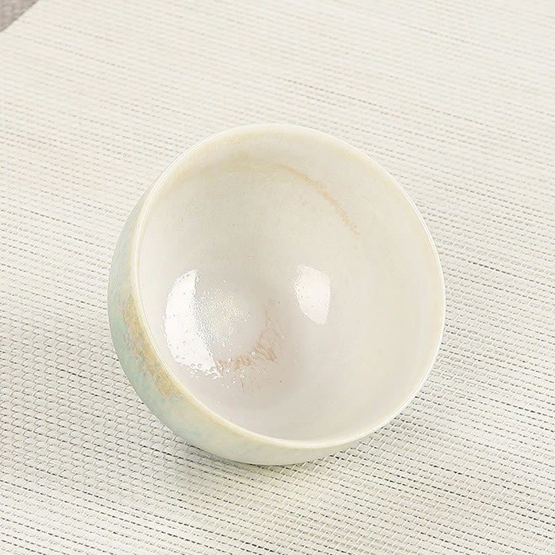 Tasse à thé créative en céramique verte Buddha Stones Tasses à thé Kung Fu