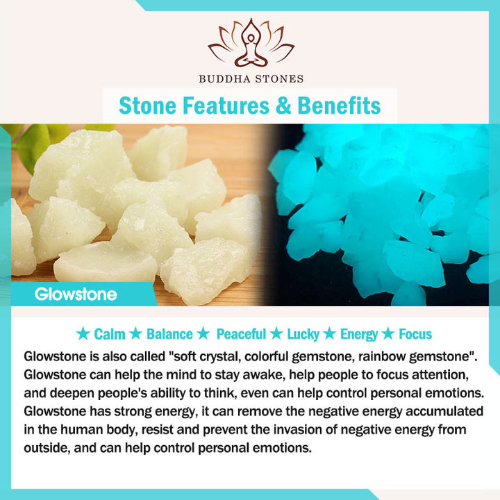 Bracelet Feng Shui Lucky Pixiu Glowstone Wealth Buddha Stones
