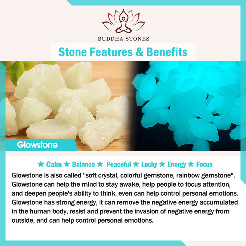 Bracelet de protection Lotus en perles lumineuses en turquoise tibétaine Buddha Stones