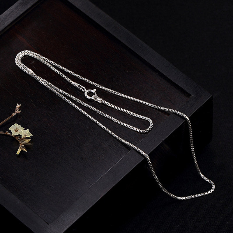 Collier pendentif calme en Buddha Stones Zen Cairn Labradorite Divers cristaux - Chaîne à maillons carrés 20 pouces (51 cm) - image 40