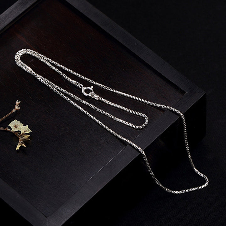 Collier pendentif calme en Buddha Stones Zen Cairn Labradorite Divers cristaux - Chaîne à maillons carrés 20 pouces (51 cm) - image 40