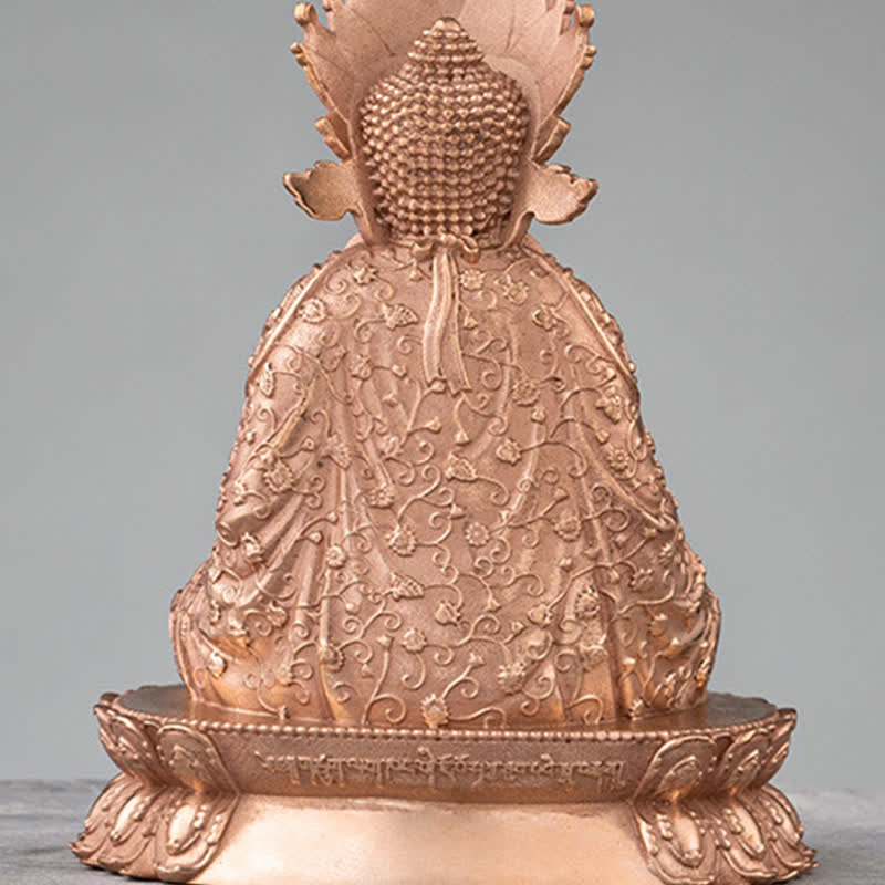Statue de Bouddha Shakyamuni en cuivre fait à la main avec compassion