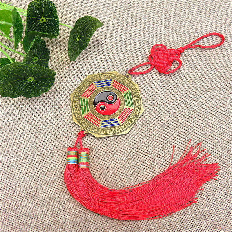 Carte Feng Shui Bagua Nœuds chinois Harmonie Carte énergétique Miroir