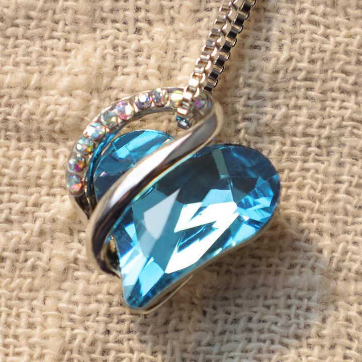 Collier pendentif énergie de guérison pierre de naissance coeur amour Buddha Stones