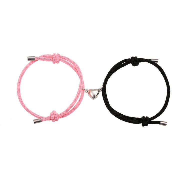 Lot de 2 bracelets magnétiques pour couple