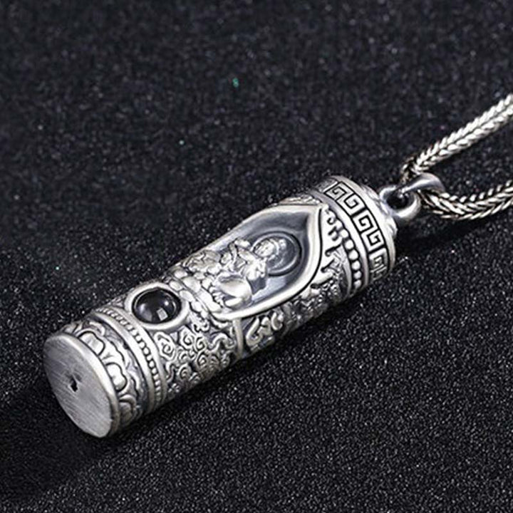 Collier avec pendentif de prospérité et projection de Bouddha du zodiaque chinois - image 23