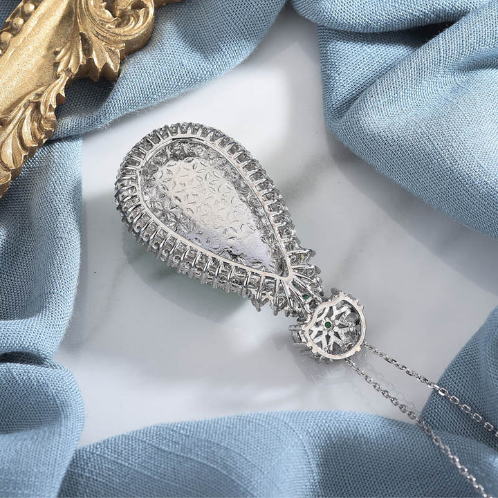 Collier Harmonie en Jade Cyan
