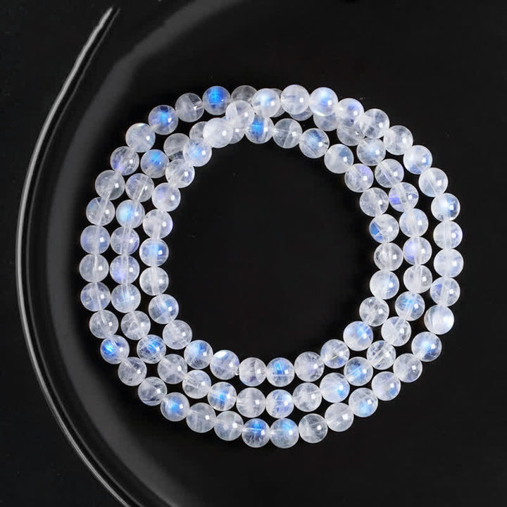 Bracelet de guérison positif en pierre de lune