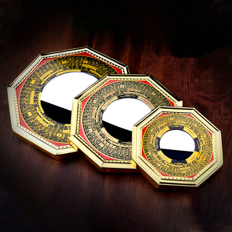 Carte Feng Shui Bagua Équilibre Harmonie Salon Carte Énergie Miroir