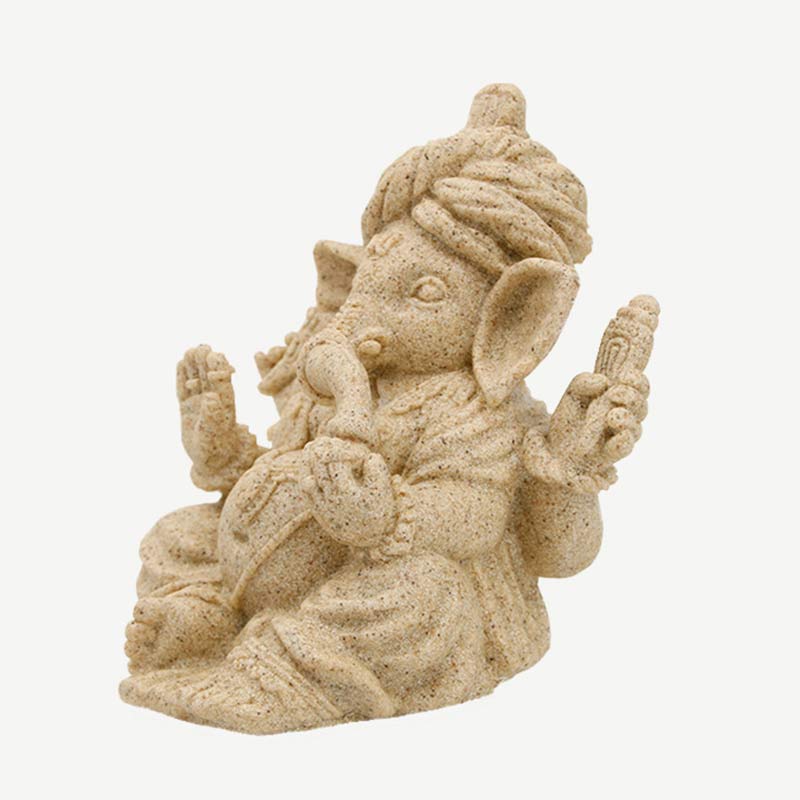 Statue d'éléphant Ganesh Ganpati Bénédiction Protection Décoration de la maison - image 3