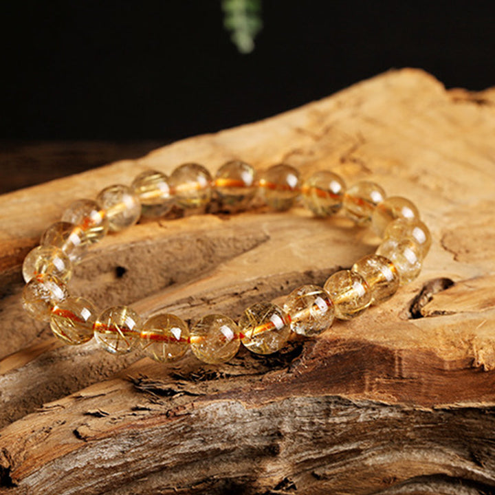 Bracelet de protection et de bénédiction en Buddha Stones naturelle
