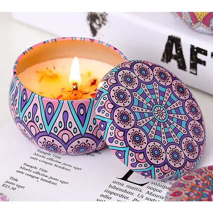 Bougie parfumée à la cire de soja au thé blanc, fleur de gingembre, lavande et gardénia, cadeau pour la famille et les amis - image 30