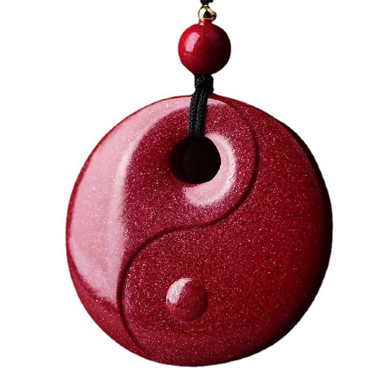 Collier pendentif en Buddha Stones rieur Yin Yang zodiaque chinois gourde cinabre naturel bénédiction - image 14