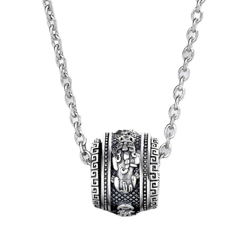 Collier pendentif rotatif PiXiu Lucky Wealth Buddha Stones - image 6