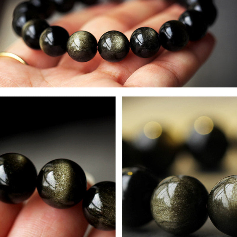 Bracelet de purification en obsidienne des Buddha Stones et du zodiaque chinois - image 19
