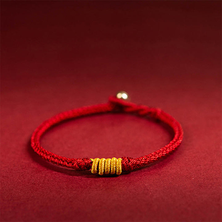 Bracelet tressé en corde avec nœud King Kong fabriqué à la main par Buddha Stones