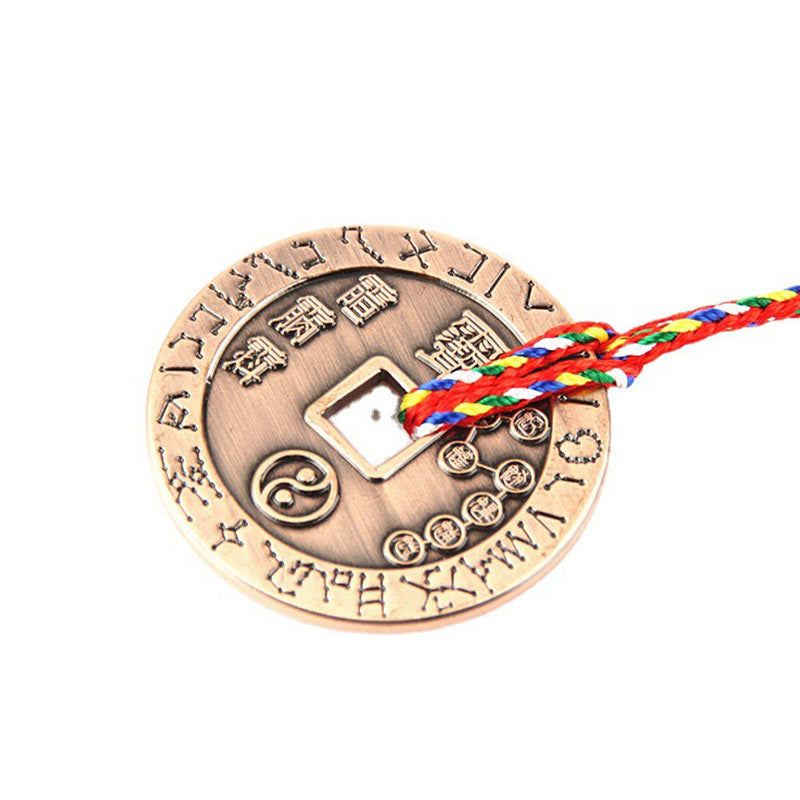 Buddha Stones Taoïsme Yin Yang Symbole Protection Pendentif Décoration Amulette