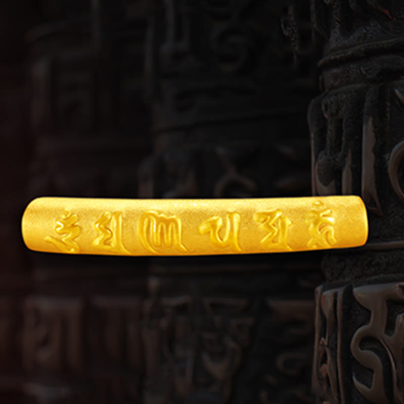 Bracelet tressé à huit fils en or 999 tibétain avec Buddha Stones Om Mani Padme Hum, fabriqué à la main, avec nœud de paix et porte-bonheur