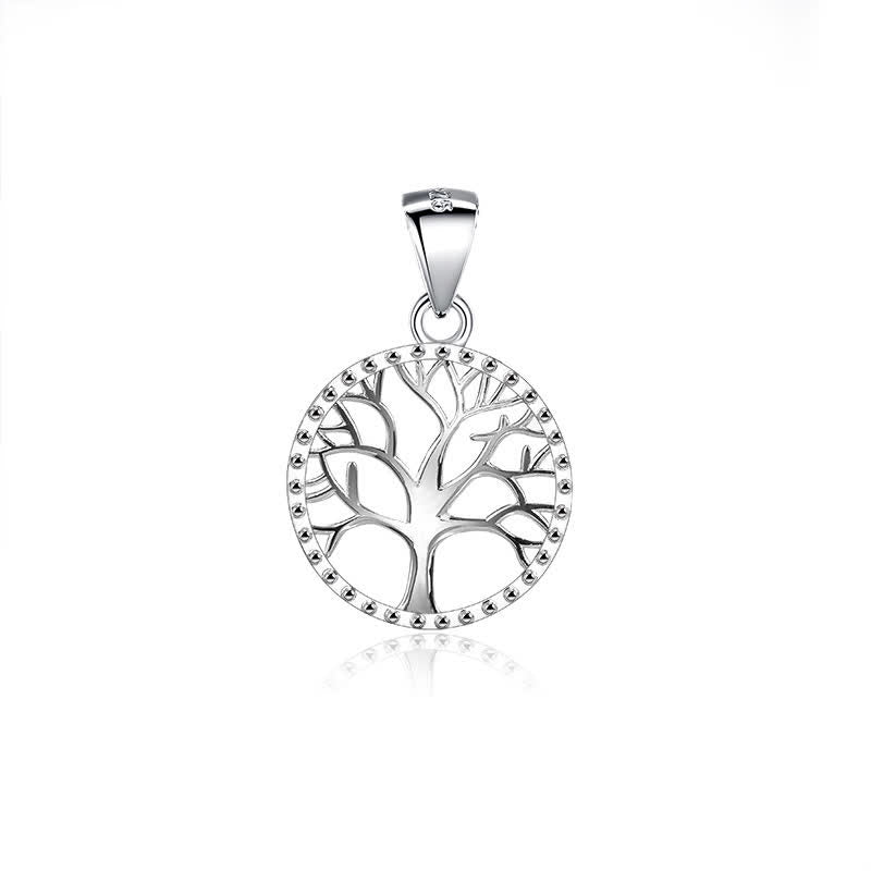 Collier pendentif création arbre de vie en argent sterling 925 avec Buddha Stones - image 8