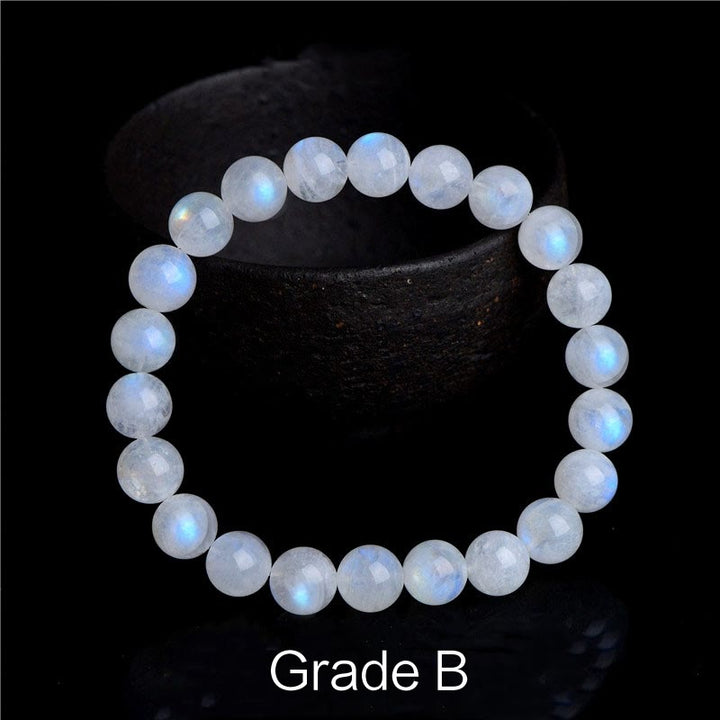 Bracelet de prospérité en pierre de lune naturelle de Buddha Stones - image 8