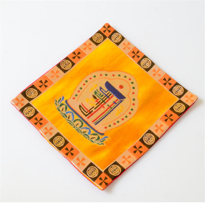 Tapis d'autel de prière Man-Bcu Kalachakra Tapis Jacquard de méditation de guérison - image 10