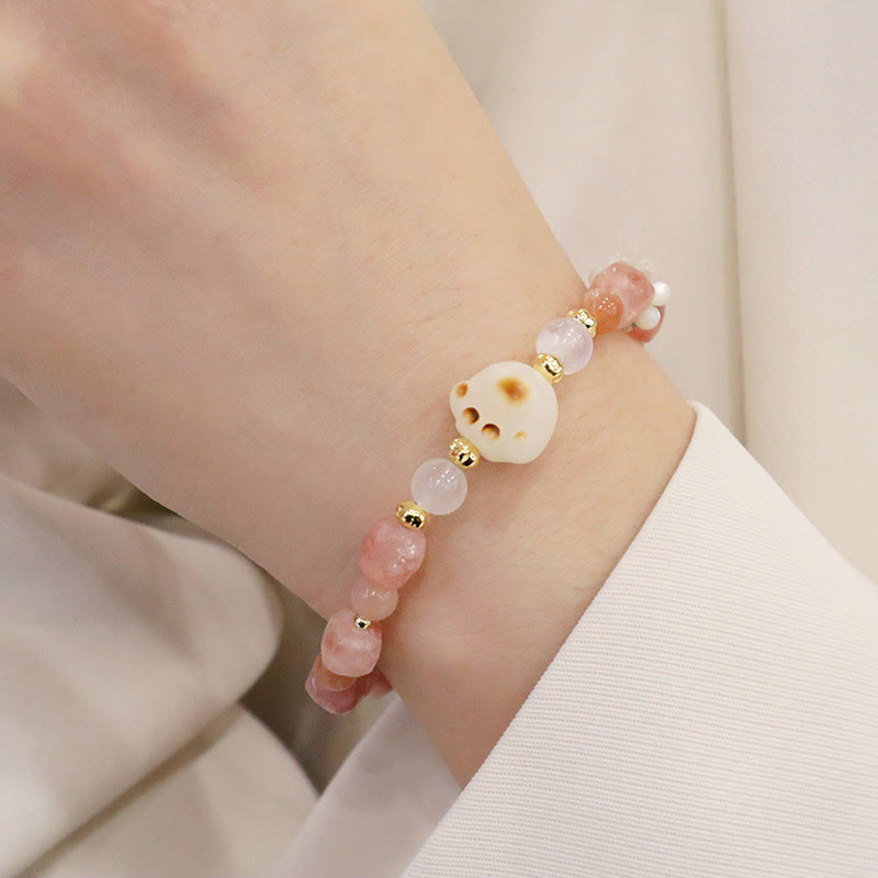 Bracelet de soutien pour patte de chat en Buddha Stones - image 7