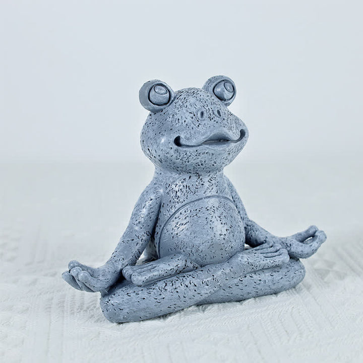 Décoration Zen Chien Chat Grenouille Méditant - image 12