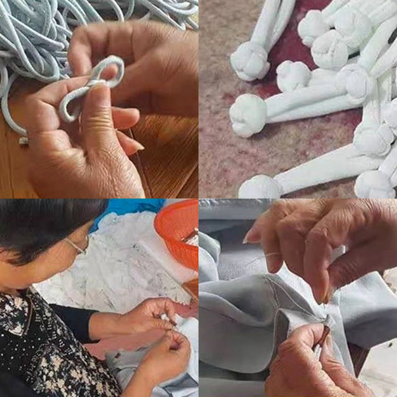 Costume Tang en Buddha Stones Hanfu Dragon chinois Uniforme de Kung Fu traditionnel Haut à manches courtes et pantalon Vêtements Ensemble pour hommes - image 19