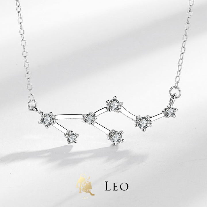 Collier pendentif bénédiction astrologique Buddha Stones en argent sterling 925 12 constellations du zodiaque - image 8