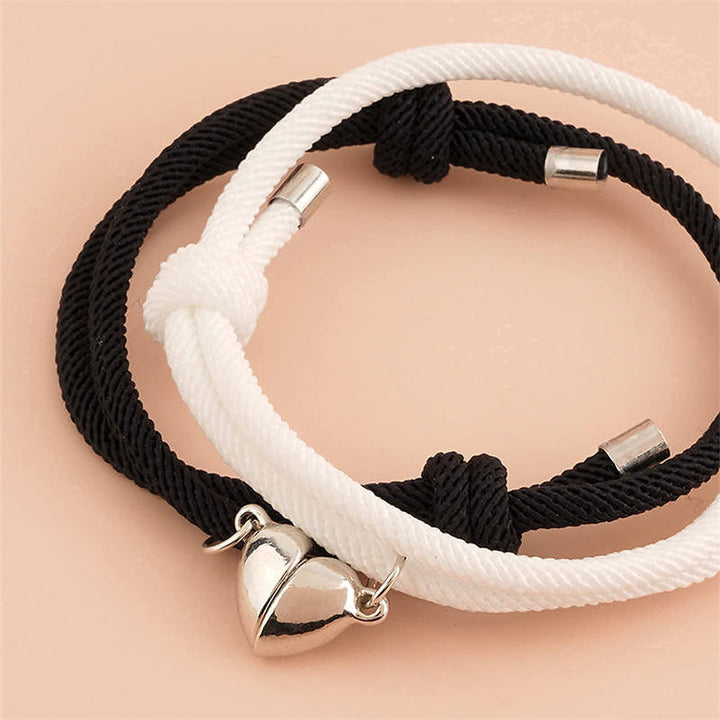Lot de 2 bracelets magnétiques pour couple