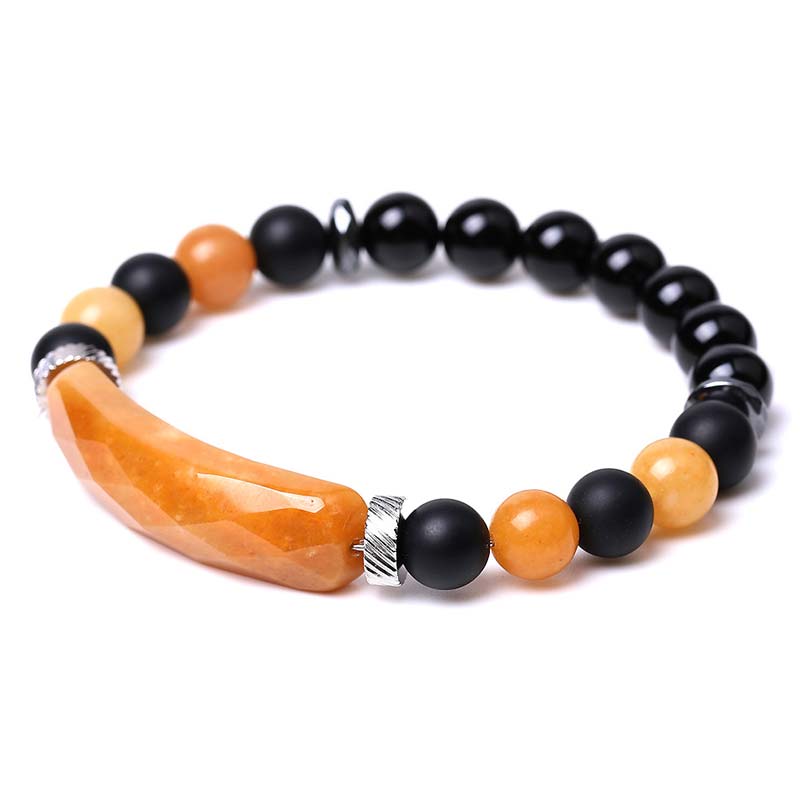 Bracelet de guérison en aventurine bleue naturelle en Buddha Stones