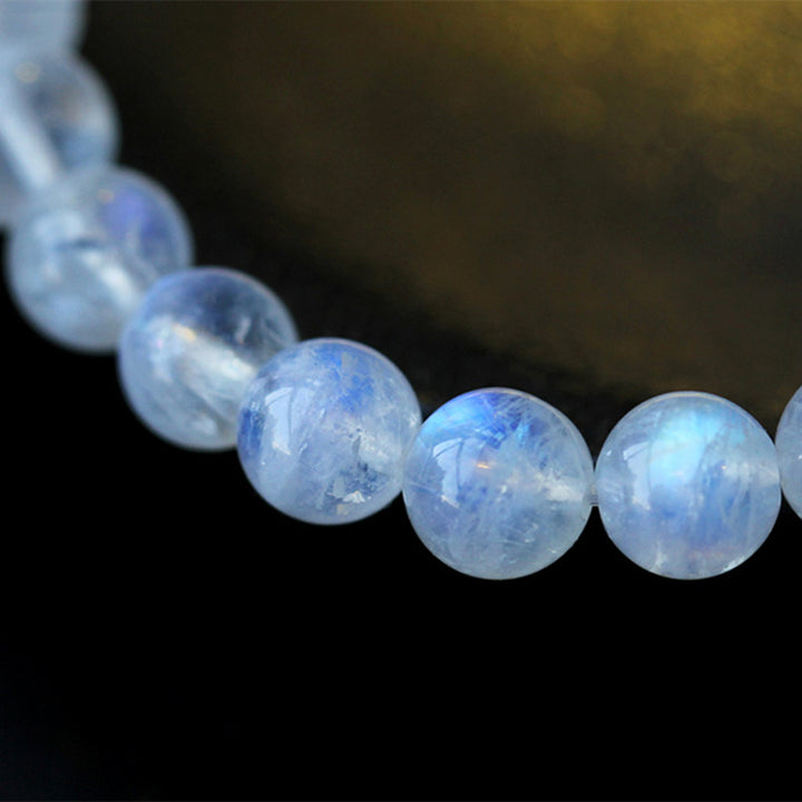 Bracelet de guérison positive et apaisante en pierre de lune
