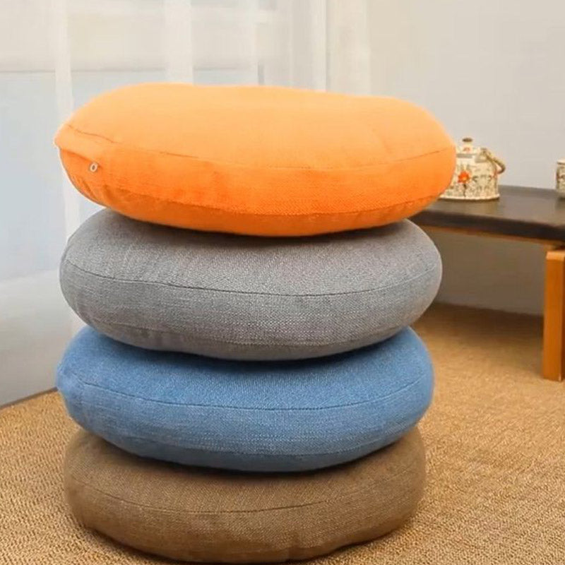 Coussin de siège de méditation en lin à motif simple Buddha Stones et lotus, décoration de salon pour la maison - image 5