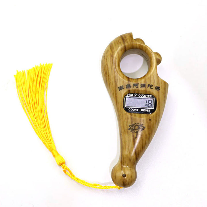 Compteur de perles de prière numérique Bouddha pour prière méditation relaxation doigts actifs